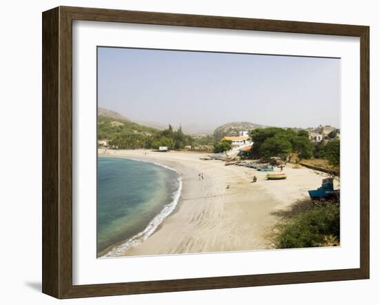 Beach at Tarrafal, Santiago, Cape Verde Islands, Africa-R H Productions-Framed Photographic Print