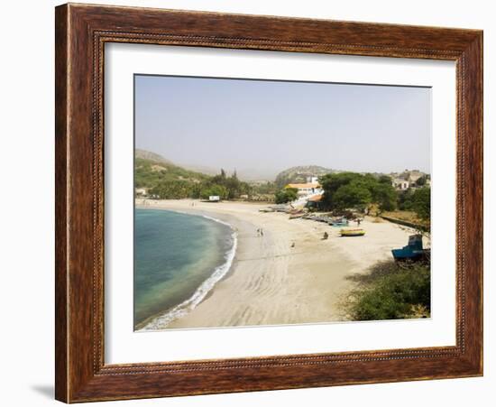 Beach at Tarrafal, Santiago, Cape Verde Islands, Africa-R H Productions-Framed Photographic Print