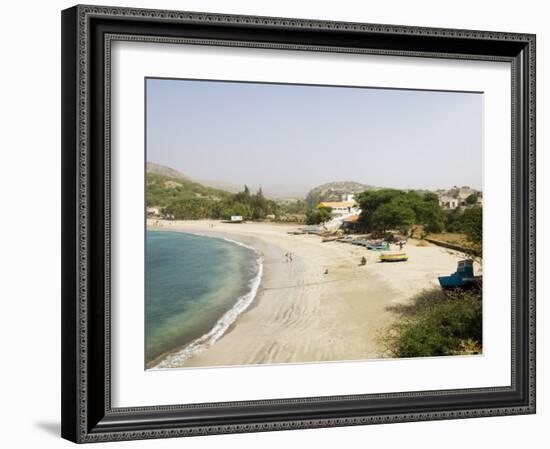 Beach at Tarrafal, Santiago, Cape Verde Islands, Africa-R H Productions-Framed Photographic Print