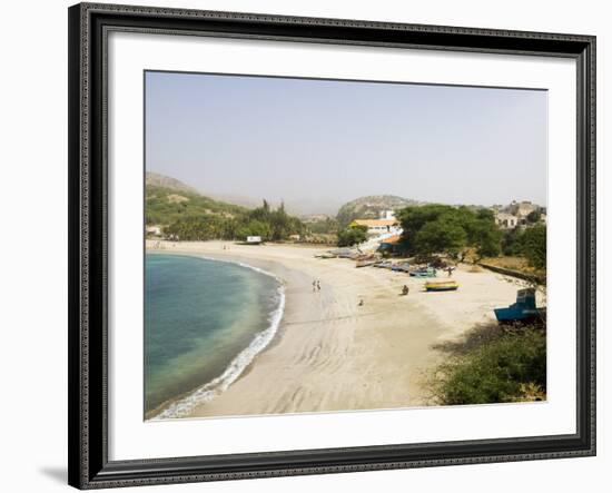 Beach at Tarrafal, Santiago, Cape Verde Islands, Africa-R H Productions-Framed Photographic Print