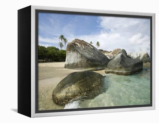 Beach at The Baths-Macduff Everton-Framed Premier Image Canvas