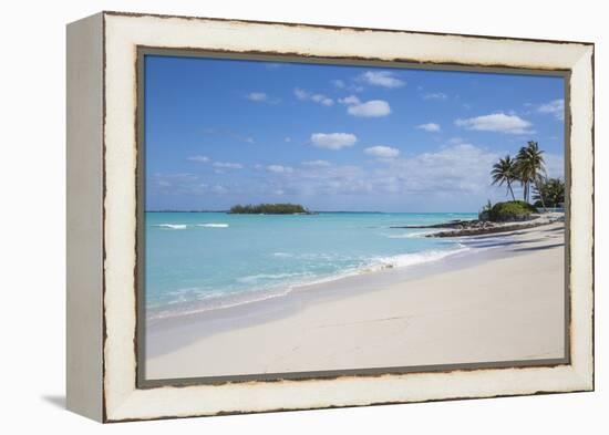 Beach at Treasure Cay, Great Abaco, Abaco Islands, Bahamas, West Indies, Central America-Jane Sweeney-Framed Premier Image Canvas