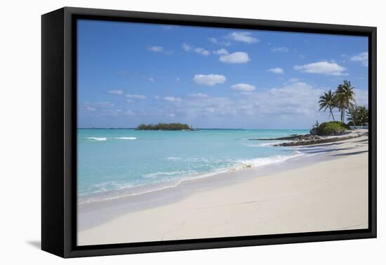 Beach at Treasure Cay, Great Abaco, Abaco Islands, Bahamas, West Indies, Central America-Jane Sweeney-Framed Premier Image Canvas