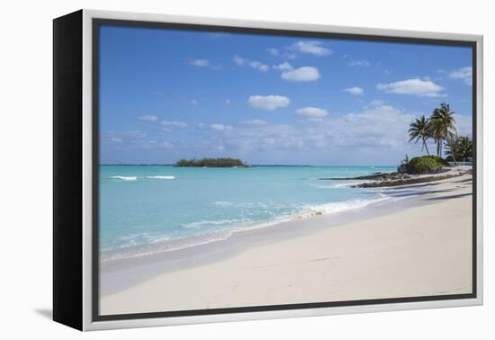 Beach at Treasure Cay, Great Abaco, Abaco Islands, Bahamas, West Indies, Central America-Jane Sweeney-Framed Premier Image Canvas