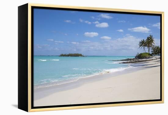 Beach at Treasure Cay, Great Abaco, Abaco Islands, Bahamas, West Indies, Central America-Jane Sweeney-Framed Premier Image Canvas