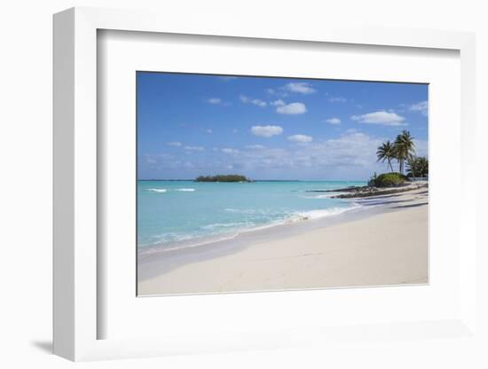 Beach at Treasure Cay, Great Abaco, Abaco Islands, Bahamas, West Indies, Central America-Jane Sweeney-Framed Photographic Print