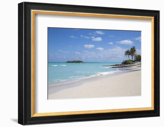 Beach at Treasure Cay, Great Abaco, Abaco Islands, Bahamas, West Indies, Central America-Jane Sweeney-Framed Photographic Print