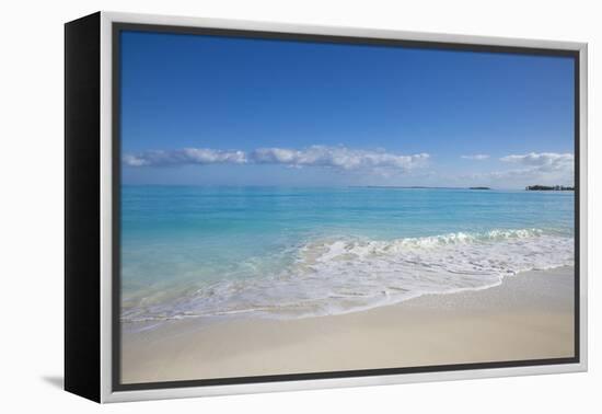 Beach at Treasure Cay, Great Abaco, Abaco Islands, Bahamas, West Indies, Central America-Jane Sweeney-Framed Premier Image Canvas