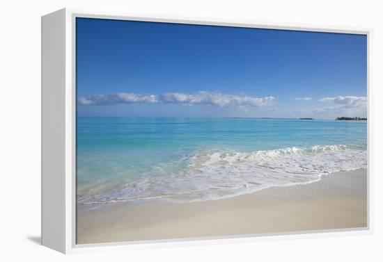 Beach at Treasure Cay, Great Abaco, Abaco Islands, Bahamas, West Indies, Central America-Jane Sweeney-Framed Premier Image Canvas