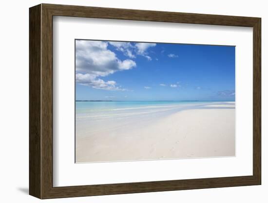 Beach at Treasure Cay, Great Abaco, Abaco Islands, Bahamas, West Indies, Central America-Jane Sweeney-Framed Photographic Print