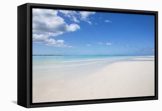 Beach at Treasure Cay, Great Abaco, Abaco Islands, Bahamas, West Indies, Central America-Jane Sweeney-Framed Premier Image Canvas