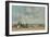 Beach at Trouville, 1864-5-Eugene Louis Boudin-Framed Giclee Print