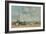 Beach at Trouville, 1864-5-Eugene Louis Boudin-Framed Giclee Print