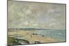 Beach at Trouville, 1893-Eugène Boudin-Mounted Giclee Print