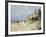 Beach at Trouville-Claude Monet-Framed Giclee Print