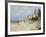 Beach at Trouville-Claude Monet-Framed Giclee Print