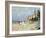 Beach at Trouville-Claude Monet-Framed Giclee Print