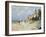 Beach at Trouville-Claude Monet-Framed Giclee Print