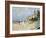 Beach at Trouville-Claude Monet-Framed Giclee Print