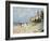 Beach at Trouville-Claude Monet-Framed Giclee Print