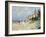 Beach at Trouville-Claude Monet-Framed Giclee Print