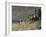 Beach at Trouville-Claude Monet-Framed Giclee Print