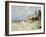 Beach At Trouville-Claude Monet-Framed Art Print