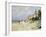 Beach At Trouville-Claude Monet-Framed Art Print