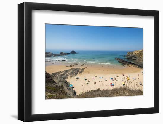 Beach at Zambujeira Do Mar, Portugal, Europe-Alex Treadway-Framed Photographic Print