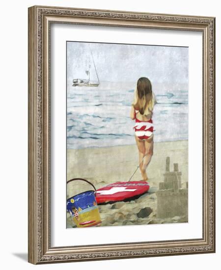 Beach Baby-Karen Williams-Framed Giclee Print