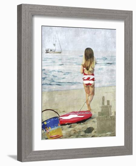 Beach Baby-Karen Williams-Framed Giclee Print