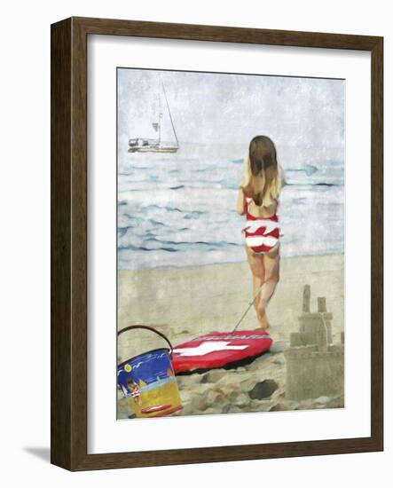 Beach Baby-Karen Williams-Framed Giclee Print