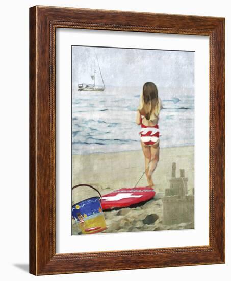 Beach Baby-Karen Williams-Framed Giclee Print