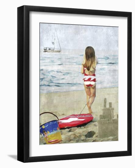 Beach Baby-Karen Williams-Framed Giclee Print