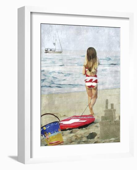 Beach Baby-Karen Williams-Framed Giclee Print