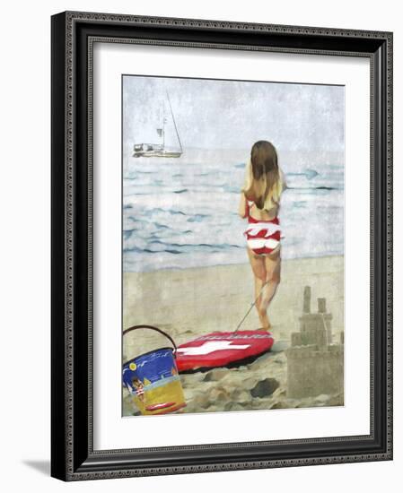 Beach Baby-Karen Williams-Framed Giclee Print