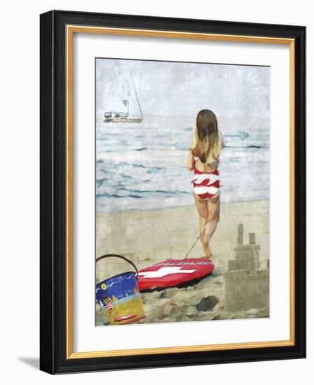 Beach Baby-Karen Williams-Framed Giclee Print