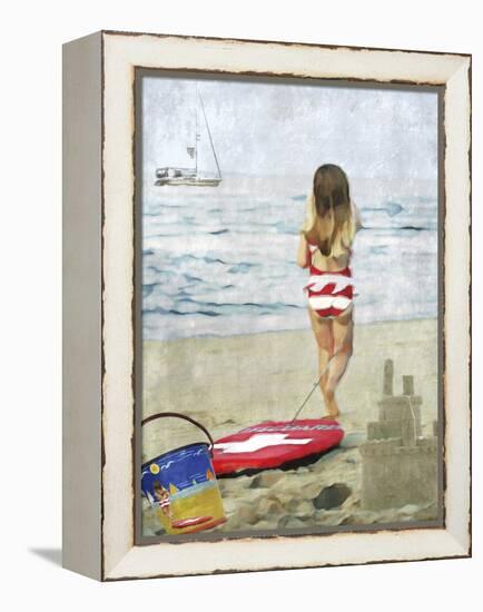 Beach Baby-Karen Williams-Framed Premier Image Canvas