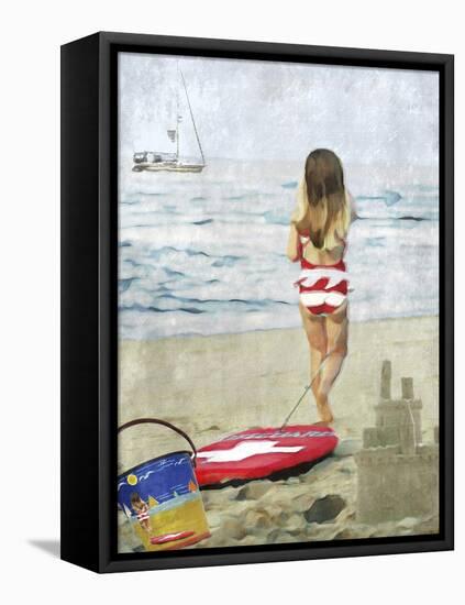 Beach Baby-Karen Williams-Framed Premier Image Canvas