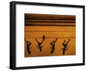Beach Ball-Banksy-Framed Giclee Print