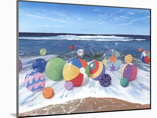 Beach Balls-Scott Westmoreland-Mounted Art Print
