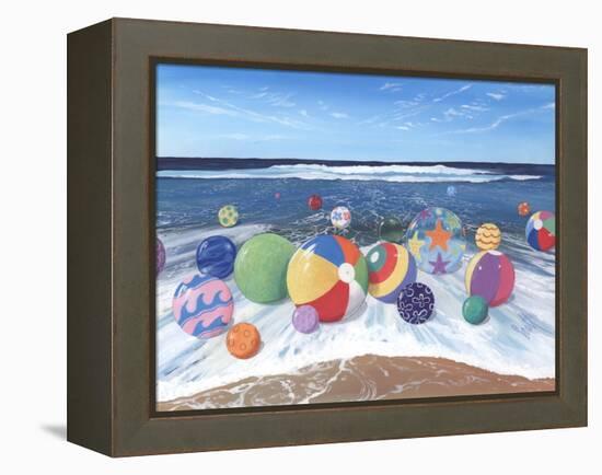 Beach Balls-Scott Westmoreland-Framed Stretched Canvas