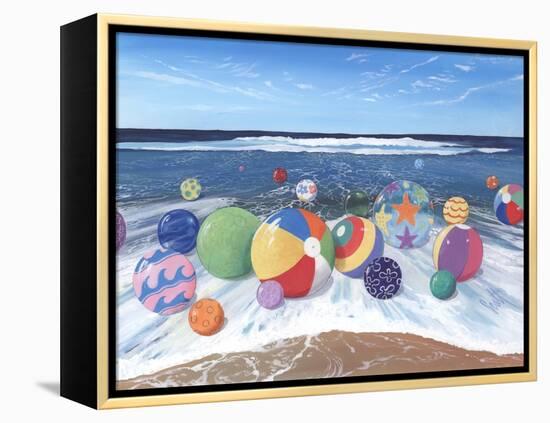 Beach Balls-Scott Westmoreland-Framed Stretched Canvas