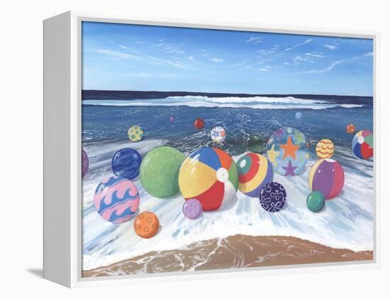 Beach Balls-Scott Westmoreland-Framed Stretched Canvas