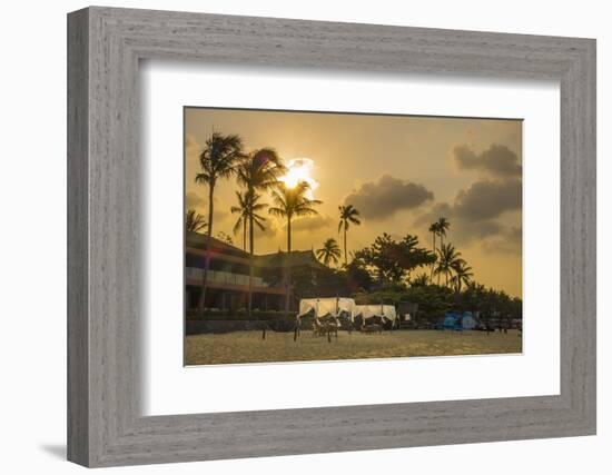 Beach Bar, Bo Phut Beach, Island Ko Samui, Thailand, Asia-P. Widmann-Framed Photographic Print