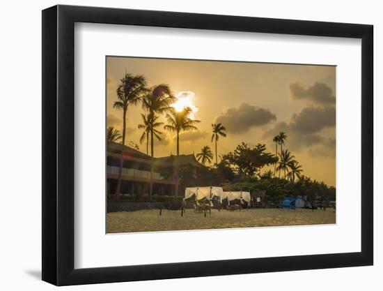 Beach Bar, Bo Phut Beach, Island Ko Samui, Thailand, Asia-P. Widmann-Framed Photographic Print