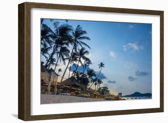Beach Bar, Bo Phut Beach, Island Ko Samui, Thailand, Asia-P. Widmann-Framed Photographic Print