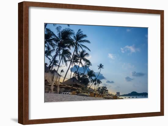 Beach Bar, Bo Phut Beach, Island Ko Samui, Thailand, Asia-P. Widmann-Framed Photographic Print