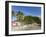 Beach Bars at Frigate Bay Southside, St. Kitts, Caribbean-Greg Johnston-Framed Photographic Print