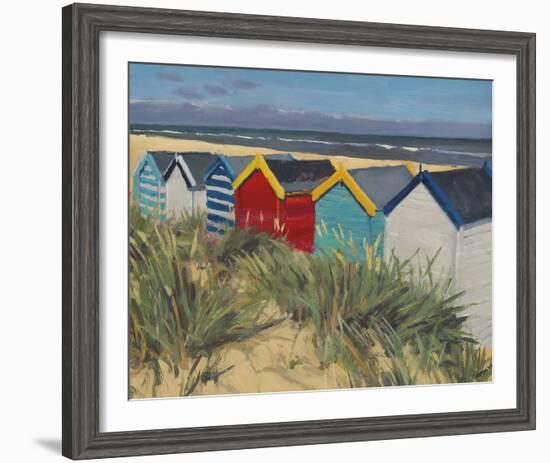 Beach Belles-Lesley Dabson-Framed Giclee Print